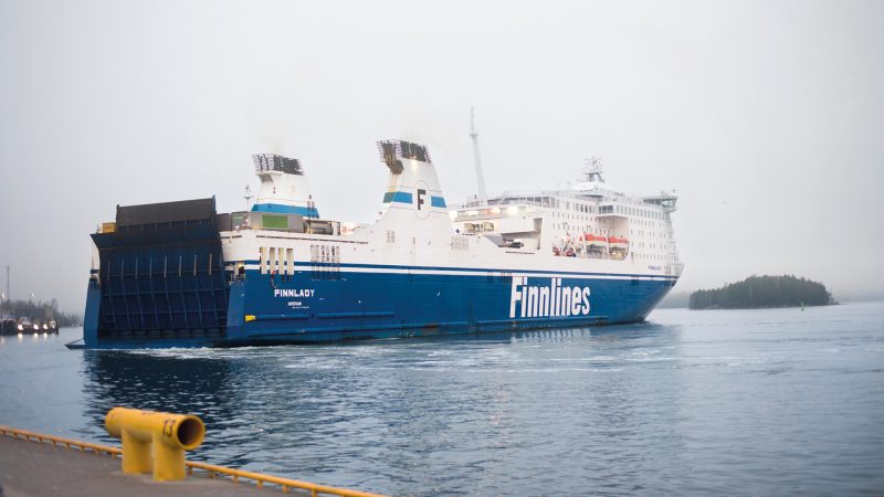 Finnlines' Star class ro-pax vessel Finnlady