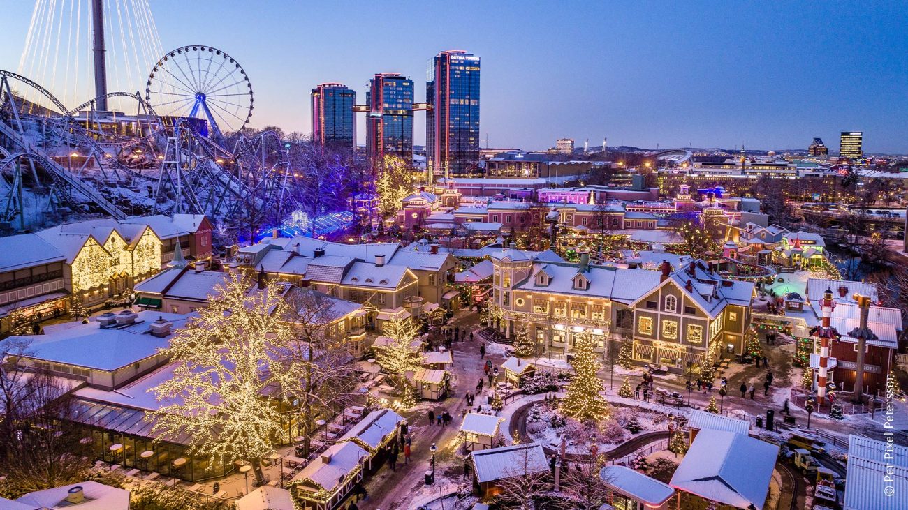 Weihnachtsmarkt Liseberg in Göteborg