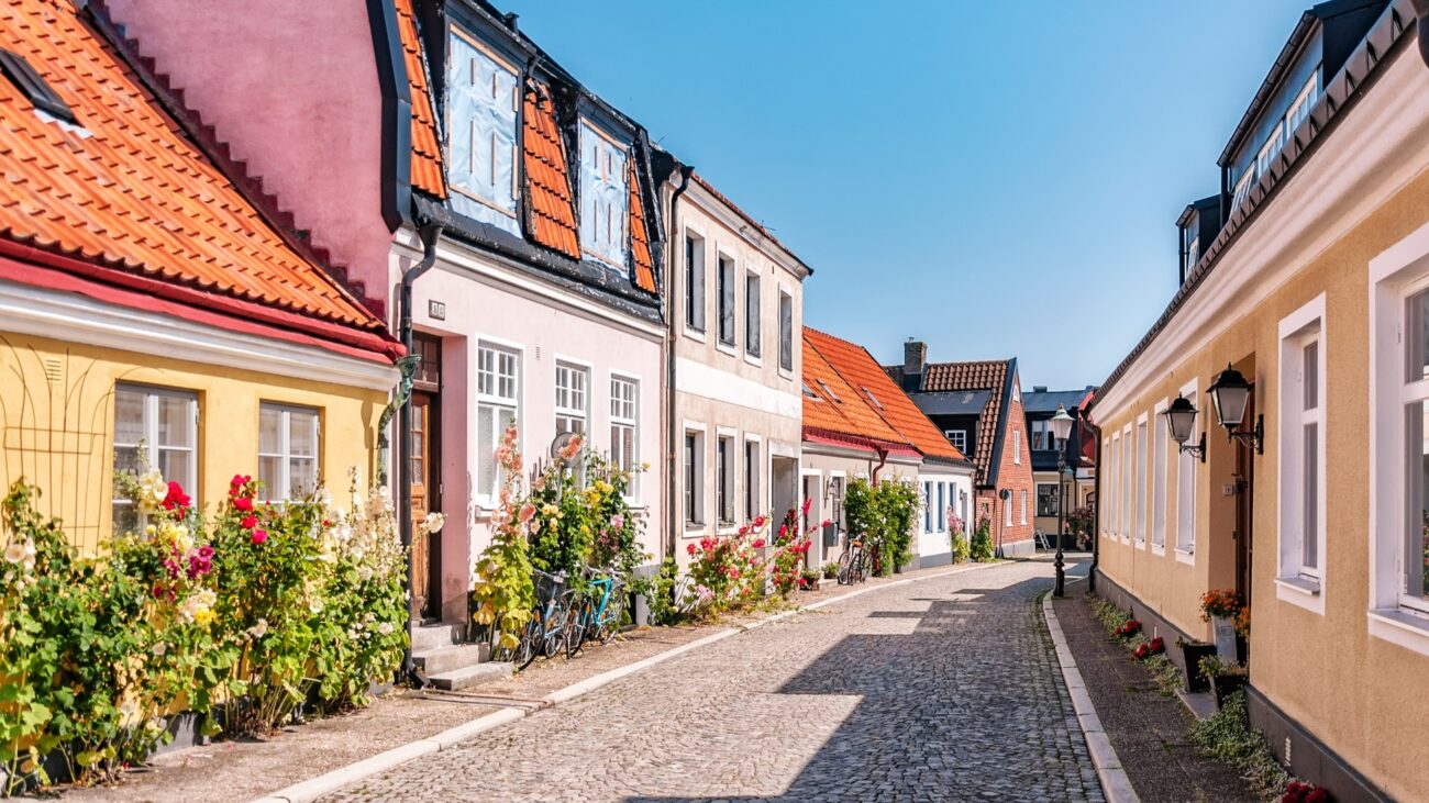 Alte Häuser in Ystad