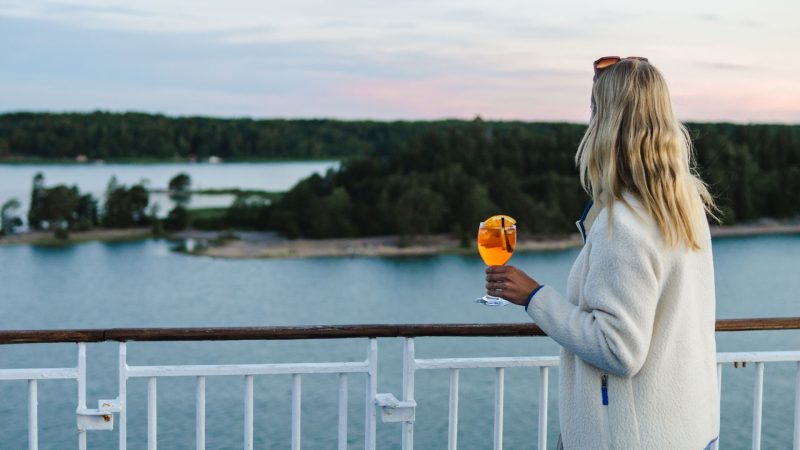 utsikt från färjan