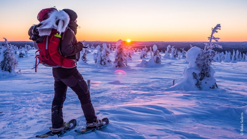 Schneeschuhwanderung in Ruka