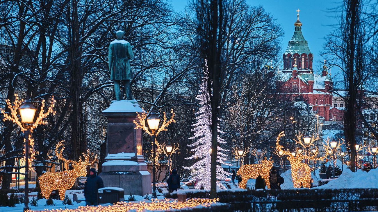 Weihnachtszeit in Helsinki