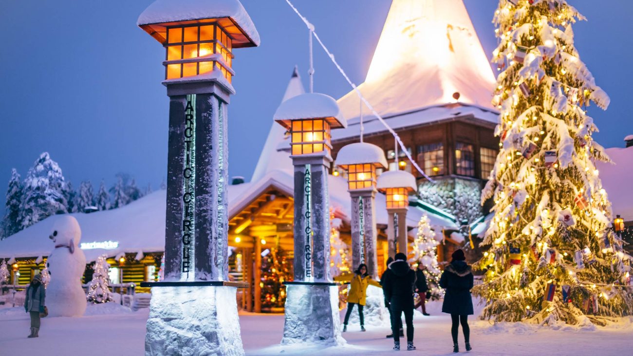 Weihnachtsmanndorf in Rovaniemi