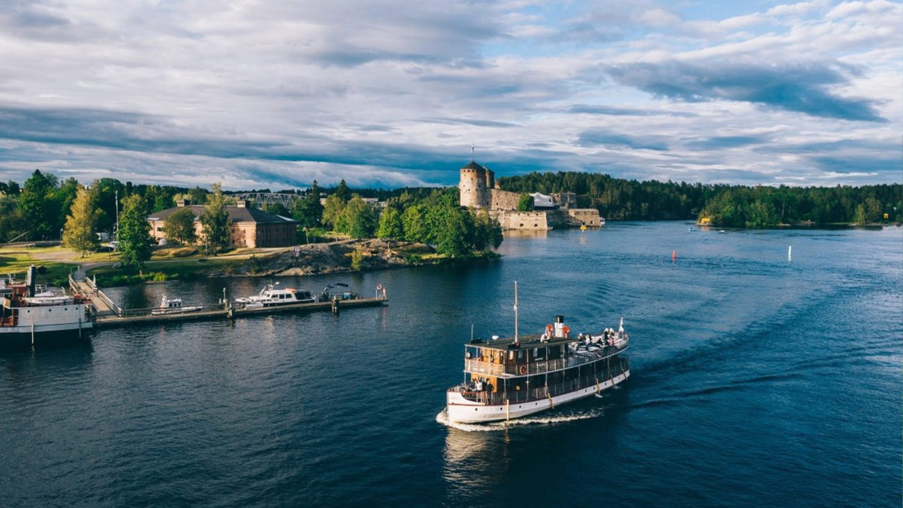 Dampfschifffahrt auf dem Saimaa-See