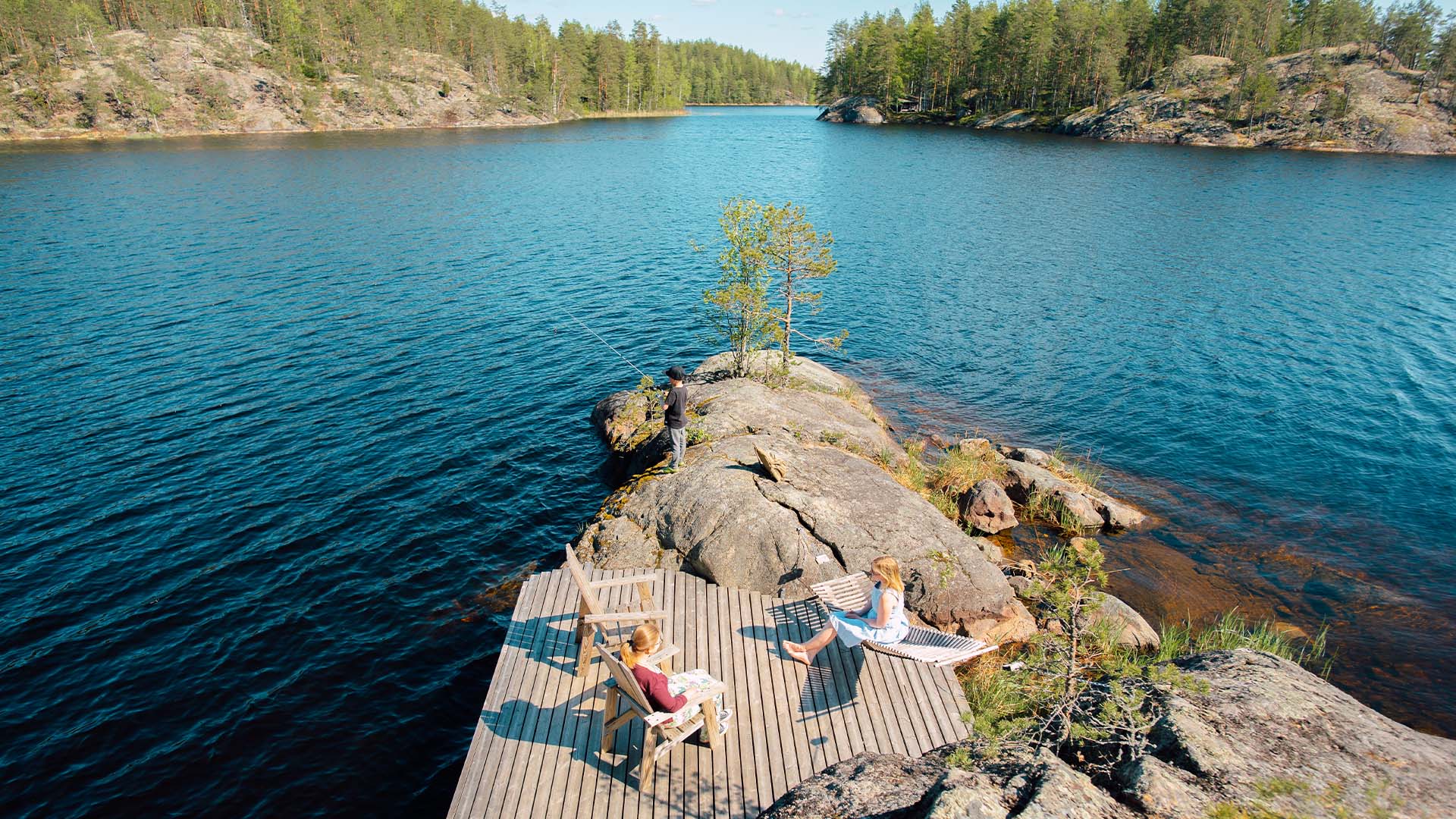 Spannende Finnland Urlaub Sommer Ebenbild
