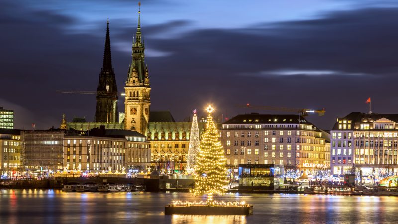 Hamburg christmas market