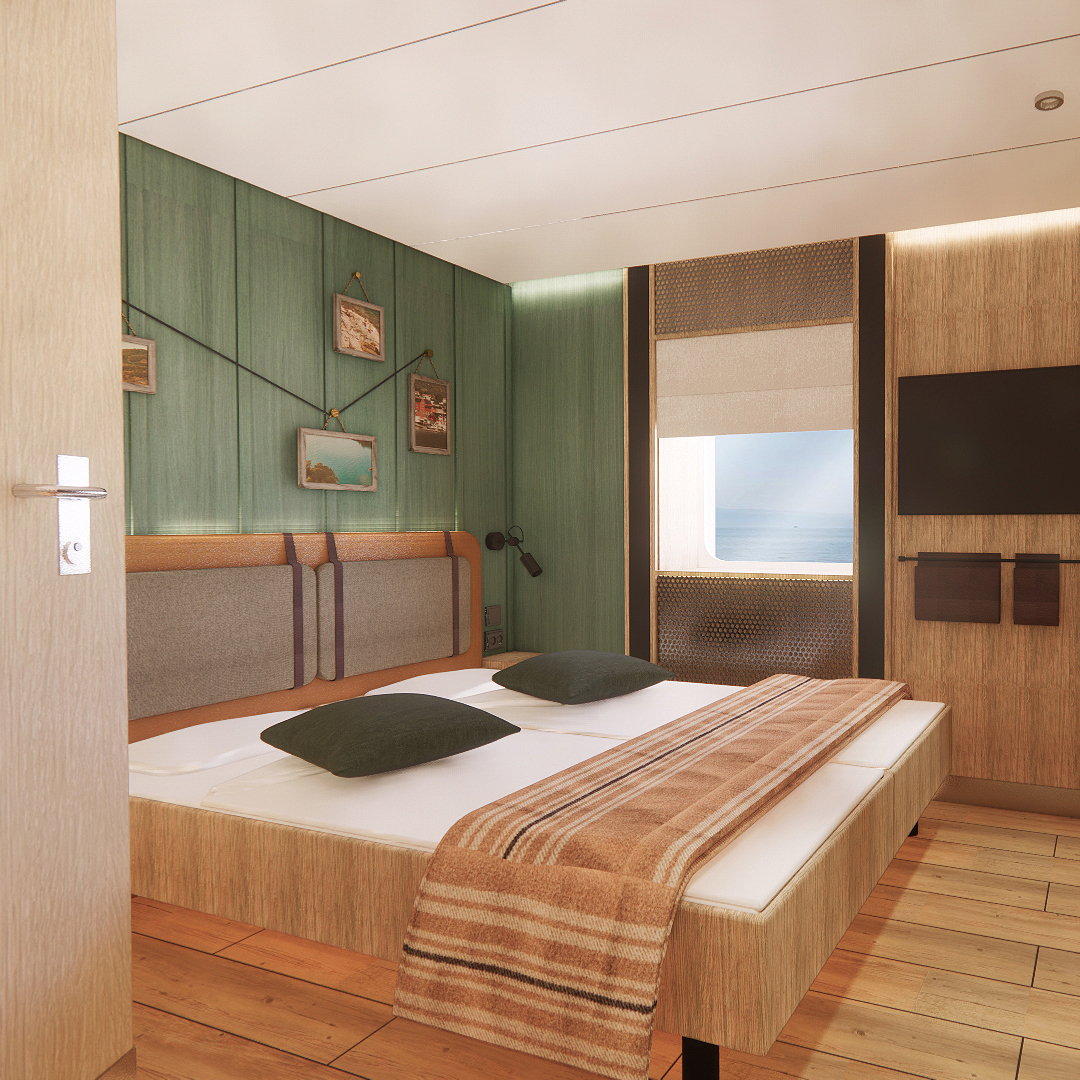 Cabins Finnsirius & Finncanopus Finnlines