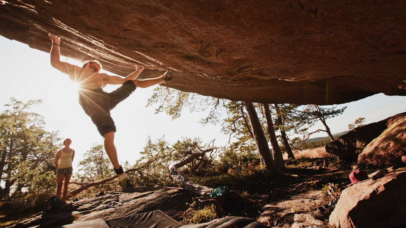 Bouldern auf Åland