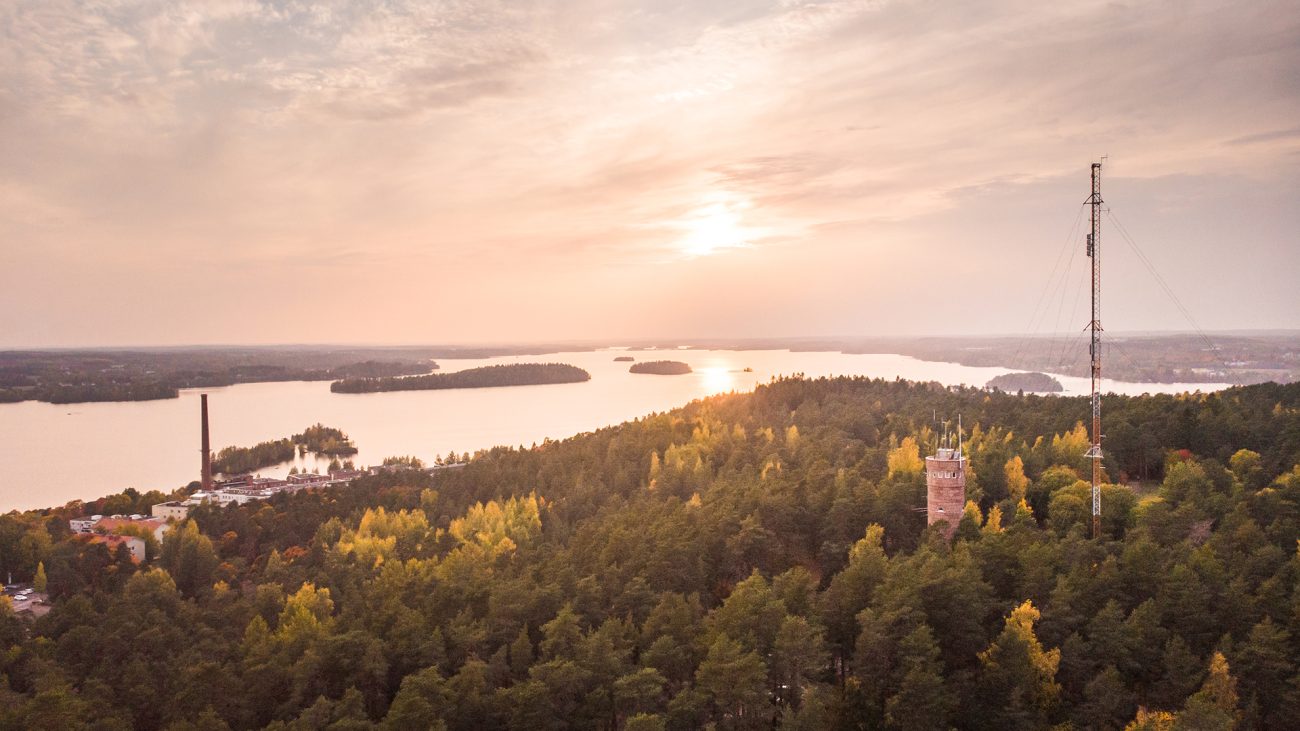 Pynikki-Park und Aussichtsturm in Tampere