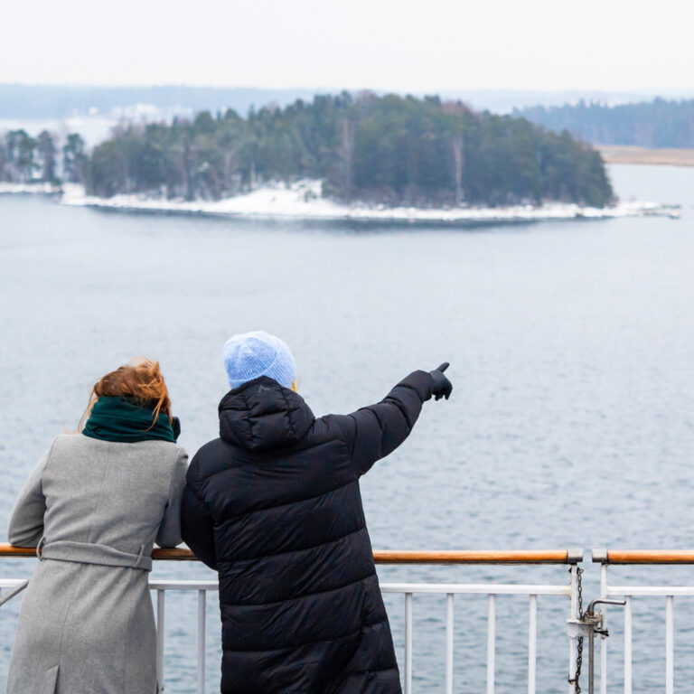 Vinter ombord Finnlines