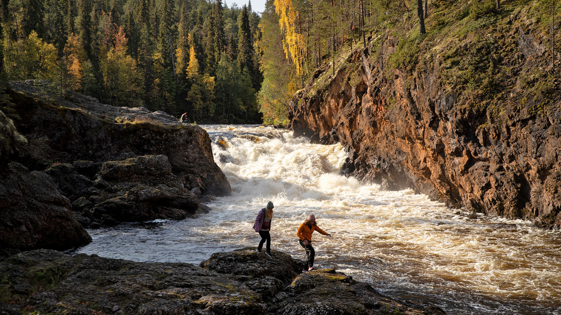 Wandern im finnischen Ruka-Kuusamo