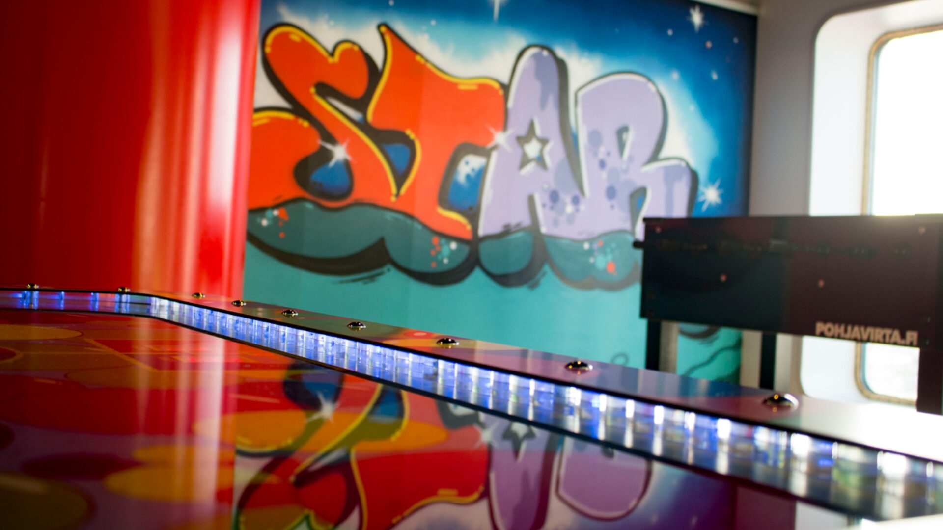 Graffiti mit Schriftzug "Star"