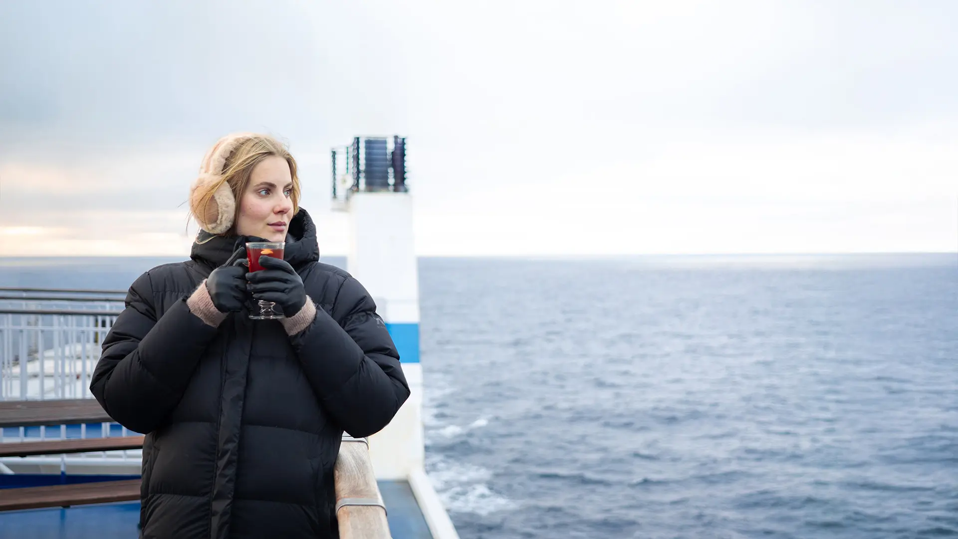 Finnlines-Fähre nach Finnland im Winter