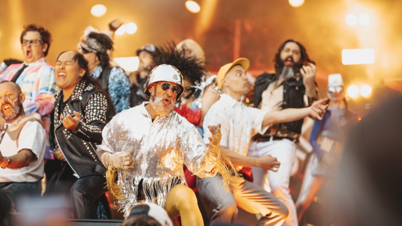 Luftgitarren-Weltmeisterschaft in schrillen Outfits