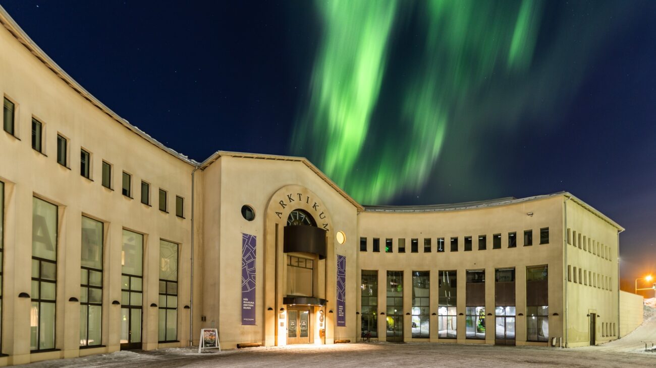 Museum und Wissenschaftszentrum Arktikum in Rovaniemi.
