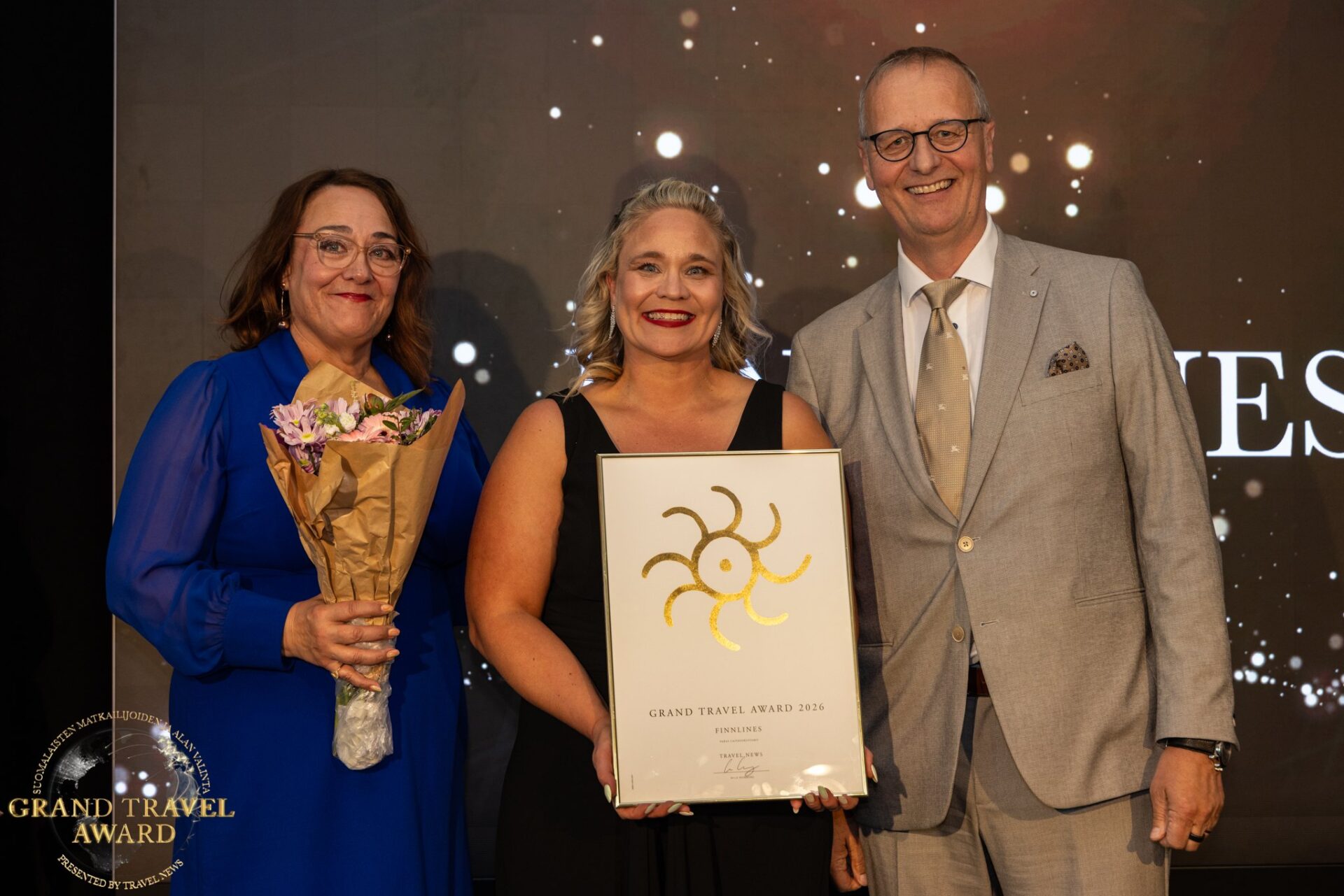 Finnlines once again named best Ferry Operator of the Year at the Grand Travel Award
