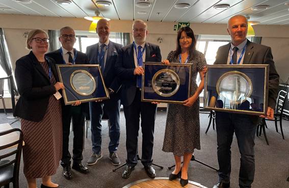 Swedish Ambassador to Poland visits Finnlines in Świnoujście