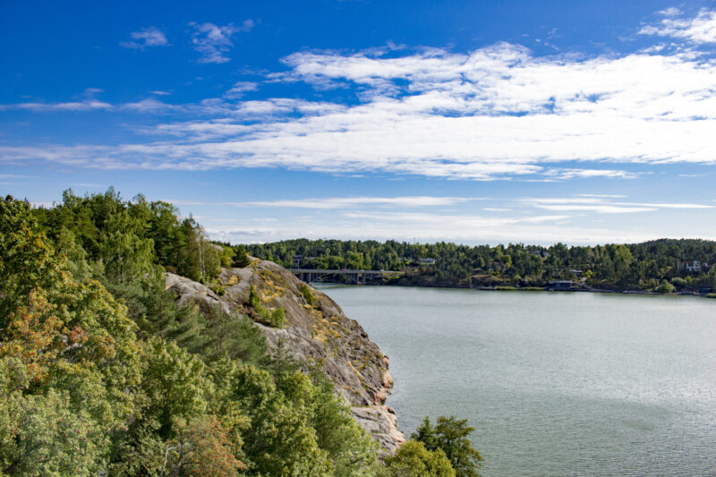 Nature och skärgård i Naantali i Finland
