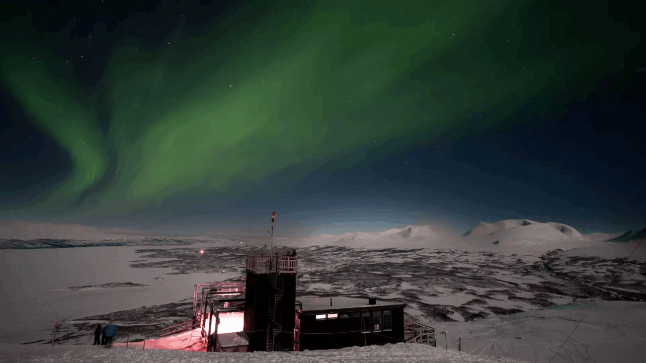 Stacja Aurora Sky Station w Abisko